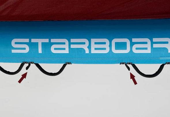 STARBOARD FREEWING AIR V2 3M RED AND DARK TEAL