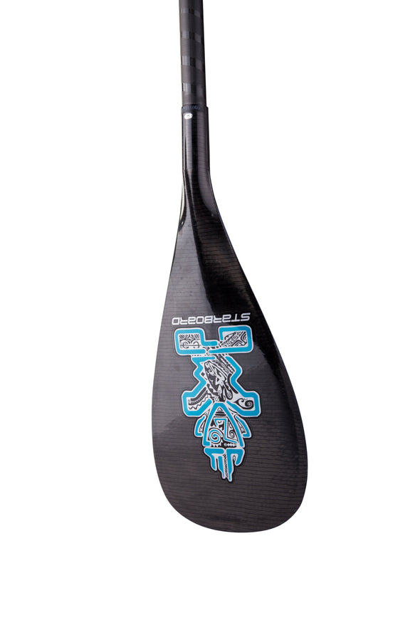 ENDURO CARBON PADDLE WITH ROUND CARBON SHAFT 38