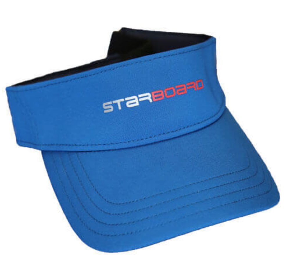 STARBOARD PERFORMANCE VISOR - TEAM BLUE – SUPSNZ.COM LTD (Starboard NZ)