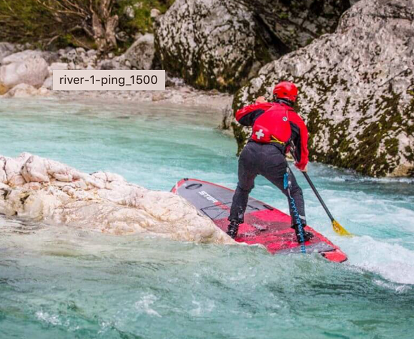 2018 INFLATABLE SUP 9'6" X 36" X 6" RIVER