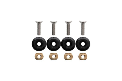 GO FOIL MOUNTING BOLTS/ WASHERS/ BRASS T-NUTS X4