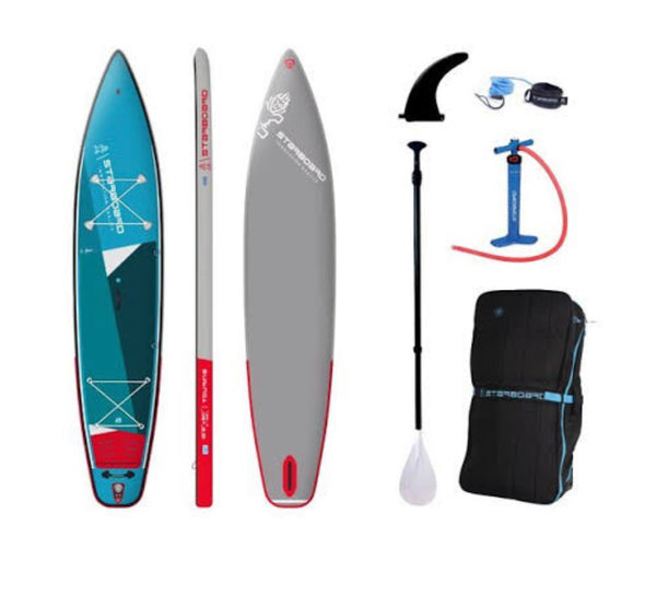 2022 INFLATABLE SUP 12'6" X 30" X 6" TOURING ZEN SC WITH 3PC PADDLE